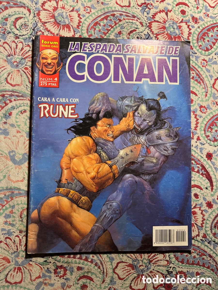 C&oacute;mics: LA ESPADA SALVAJE DE CONAN, N&Uacute;MERO 4, (F&Oacute;RUM) - Foto 1