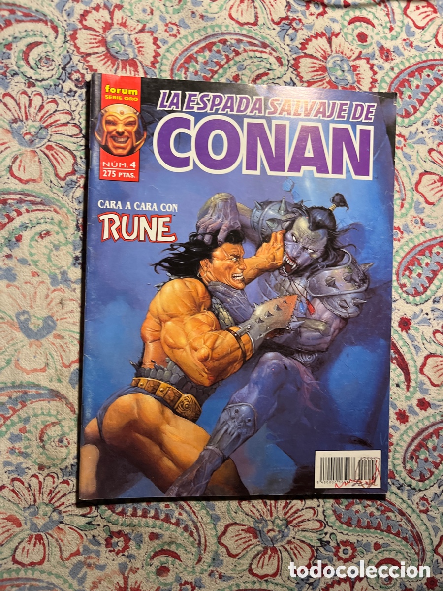 C&oacute;mics: LA ESPADA SALVAJE DE CONAN, N&Uacute;MERO 4, (F&Oacute;RUM) - Foto 1