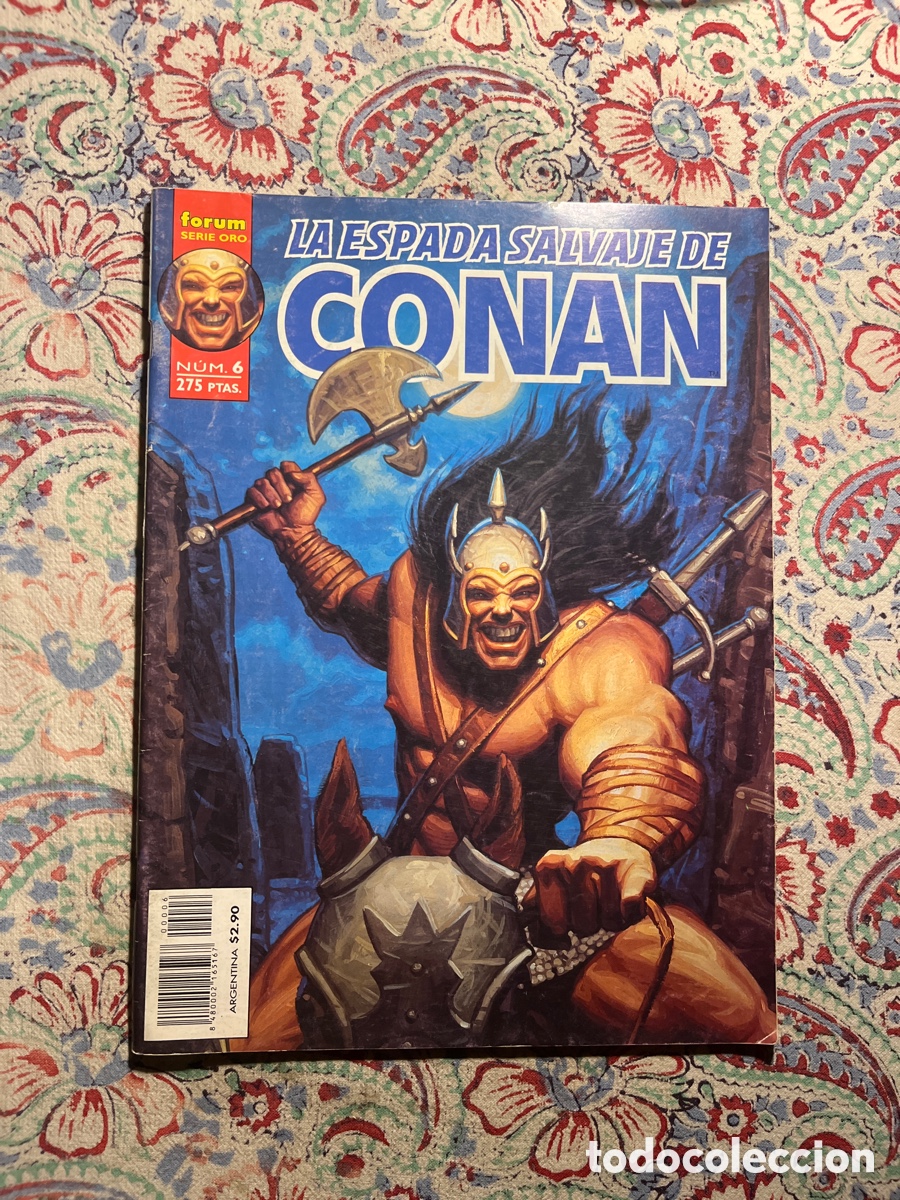 C&oacute;mics: LA ESPADA SALVAJE DE CONAN, N&Uacute;MERO 6, (F&Oacute;RUM) - Foto 1