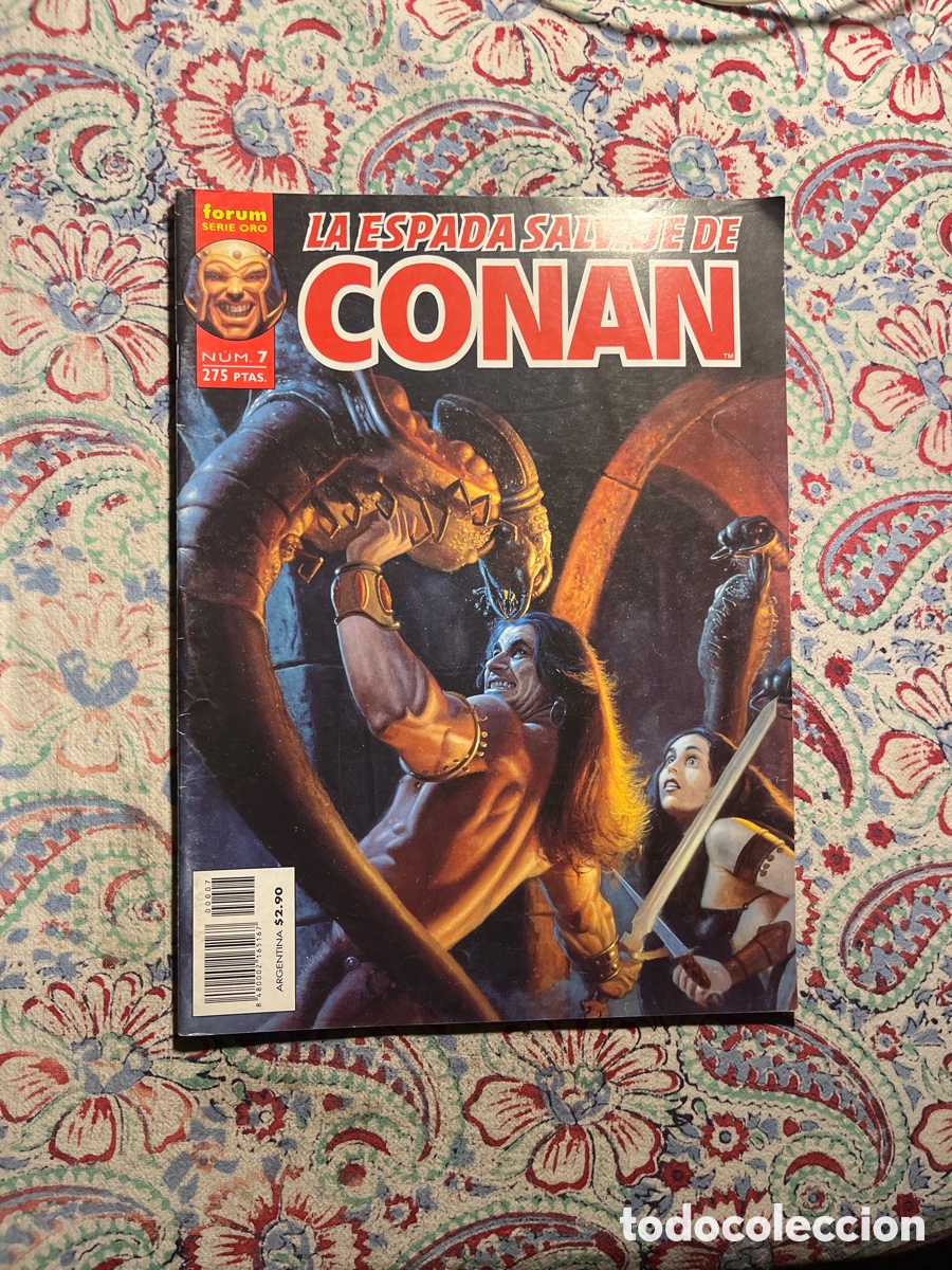 C&oacute;mics: LA ESPADA SALVAJE DE CONAN, N&Uacute;MERO 7, (F&Oacute;RUM) - Foto 1