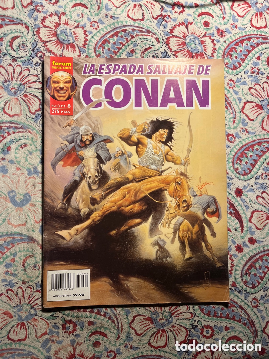 C&oacute;mics: LA ESPADA SALVAJE DE CONAN, N&Uacute;MERO 8, (F&Oacute;RUM) - Foto 1
