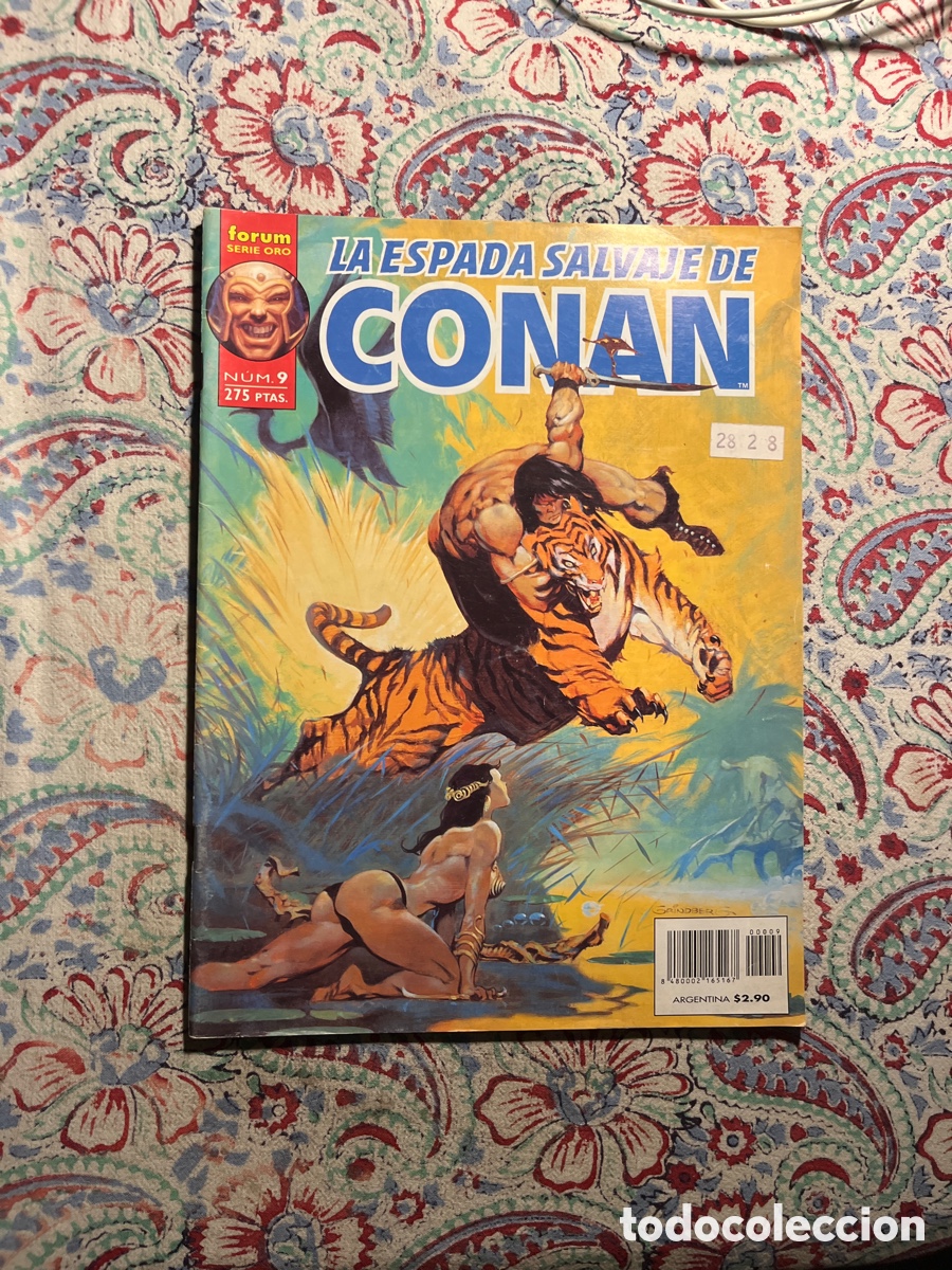 C&oacute;mics: LA ESPADA SALVAJE DE CONAN, N&Uacute;MERO 9, (F&Oacute;RUM) - Foto 1