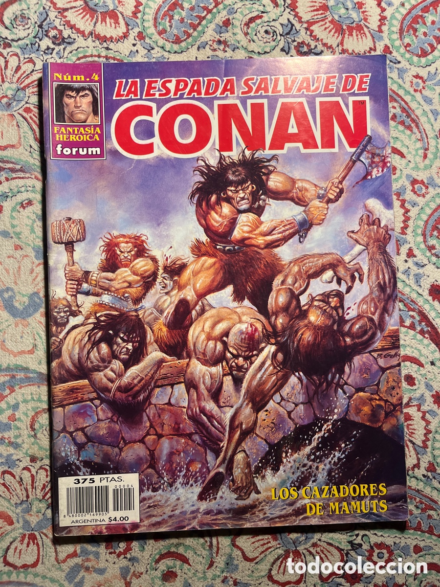 C&oacute;mics: LA ESPADA SALVAJE DE CONAN, N&Uacute;MERO 4, (F&Oacute;RUM) - Foto 1