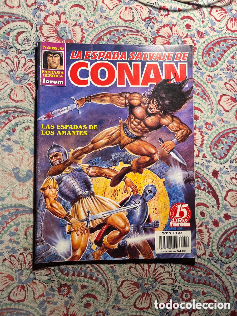C&oacute;mics: LA ESPADA SALVAJE DE CONAN, N&Uacute;MERO 6, (F&Oacute;RUM) - Foto 1
