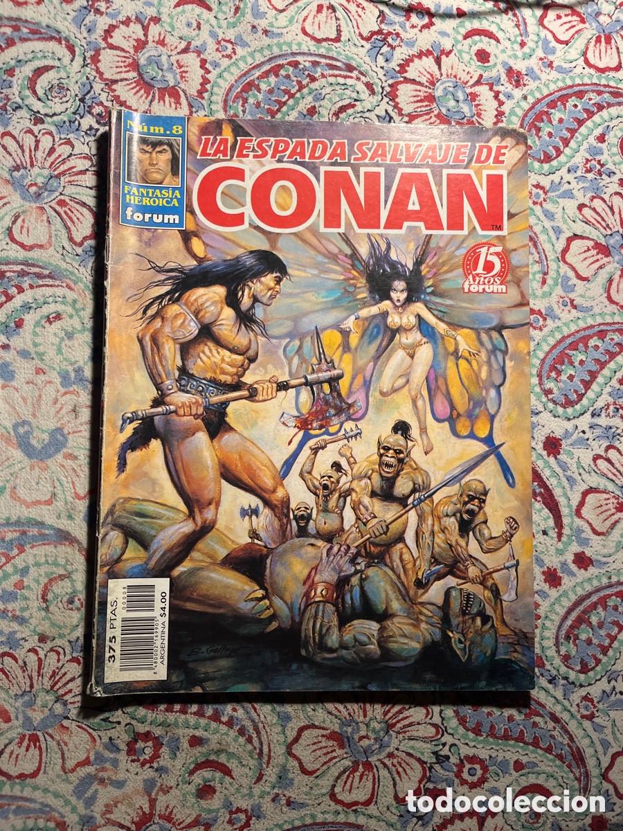 C&oacute;mics: LA ESPADA SALVAJE DE CONAN, N&Uacute;MERO 8, (F&Oacute;RUM) - Foto 1