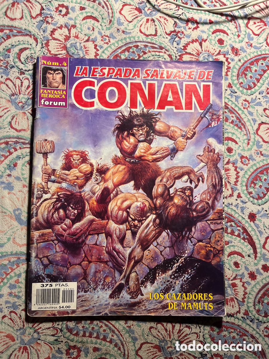 C&oacute;mics: LA ESPADA SALVAJE DE CONAN, N&Uacute;MERO 4, (F&Oacute;RUM) - Foto 1