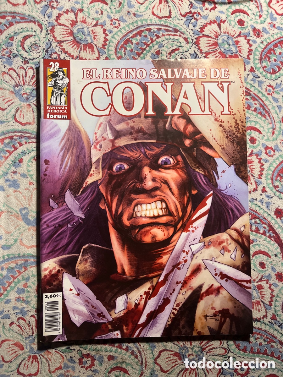 C&oacute;mics: LA ESPADA SALVAJE DE CONAN, N&Uacute;MERO 28, (F&Oacute;RUM) - Foto 1