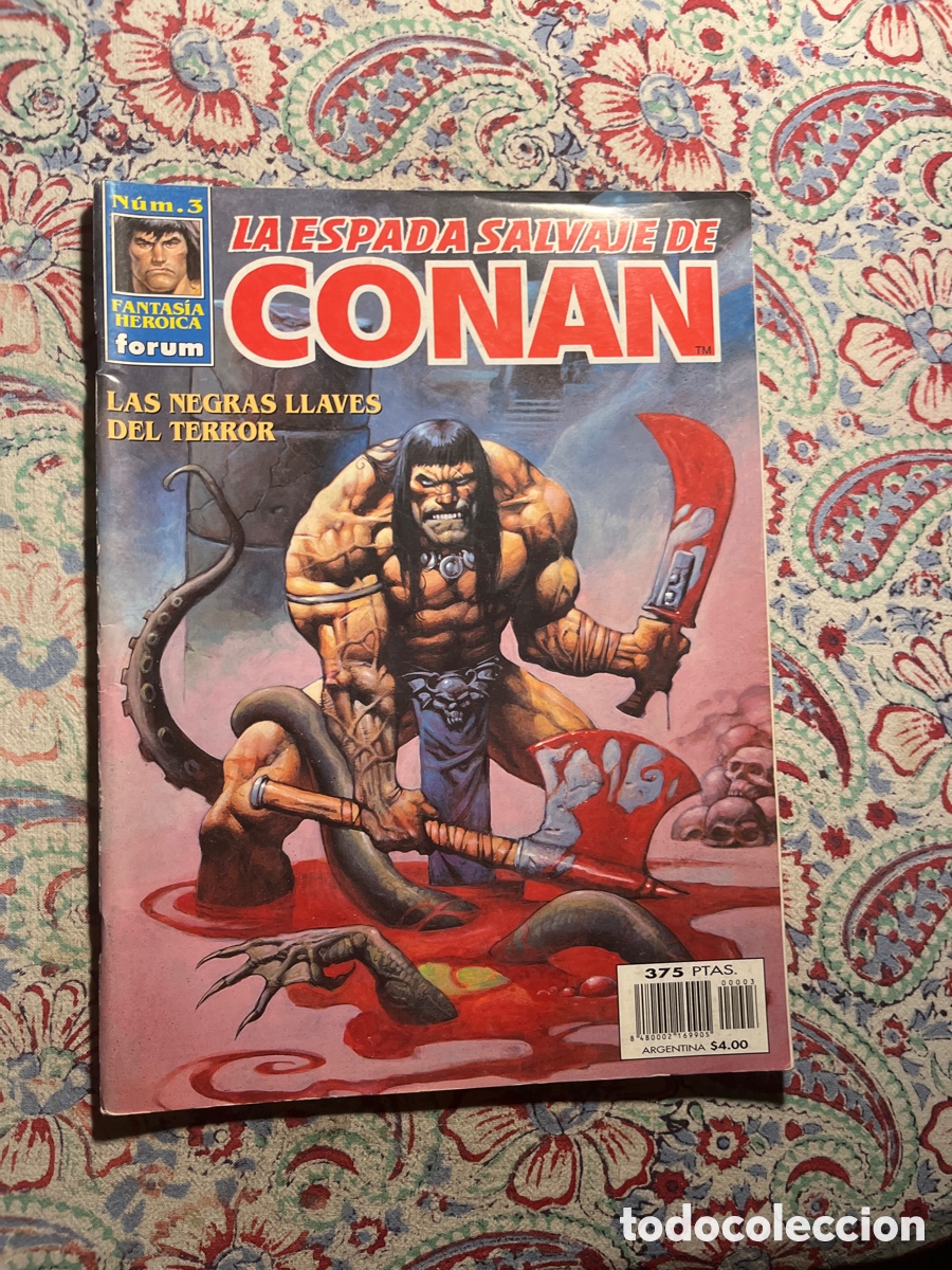 C&oacute;mics: LA ESPADA SALVAJE DE CONAN, N&Uacute;MERO 3, (F&Oacute;RUM) - Foto 1