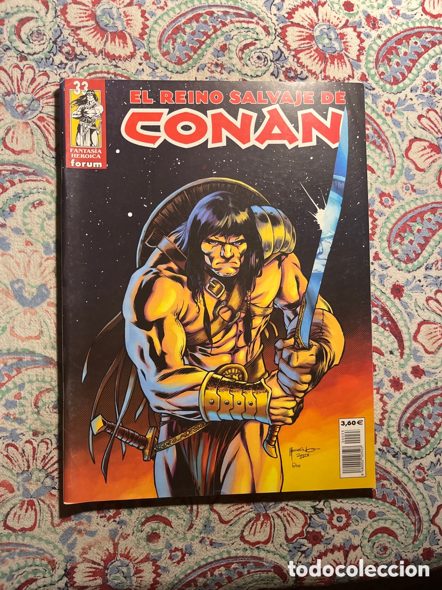 C&oacute;mics: LA ESPADA SALVAJE DE CONAN, N&Uacute;MERO 33, (F&Oacute;RUM) - Foto 1