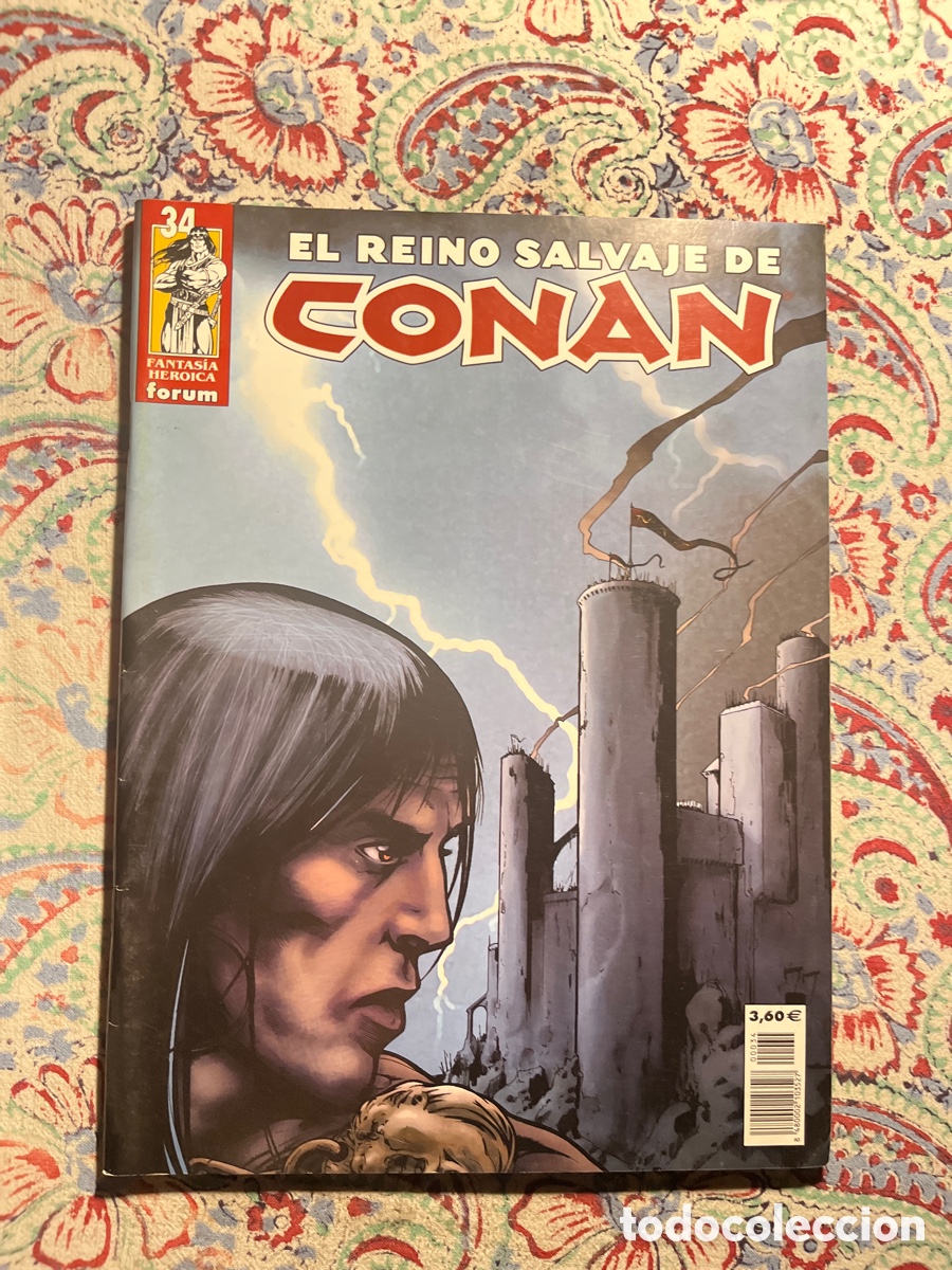 C&oacute;mics: LA ESPADA SALVAJE DE CONAN, N&Uacute;MERO 34, (F&Oacute;RUM) - Foto 1