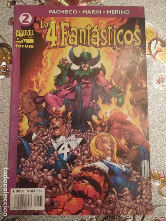 C&oacute;mics: LOS 4 FANTASTICOS N&ordm; 2 VOL 4 FORUM PACHECO - Foto 1