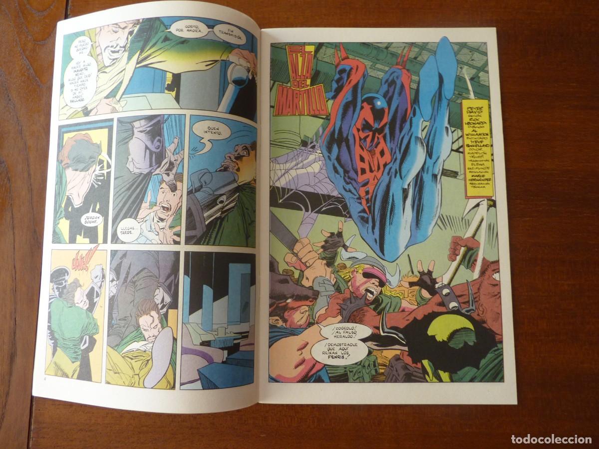 C&oacute;mics: SPIDERMAN 2099 LA CA&Iacute;DA DEL MARTILLO N&ordm; 1,2, Y 3 FORUM 1994 - Foto 4