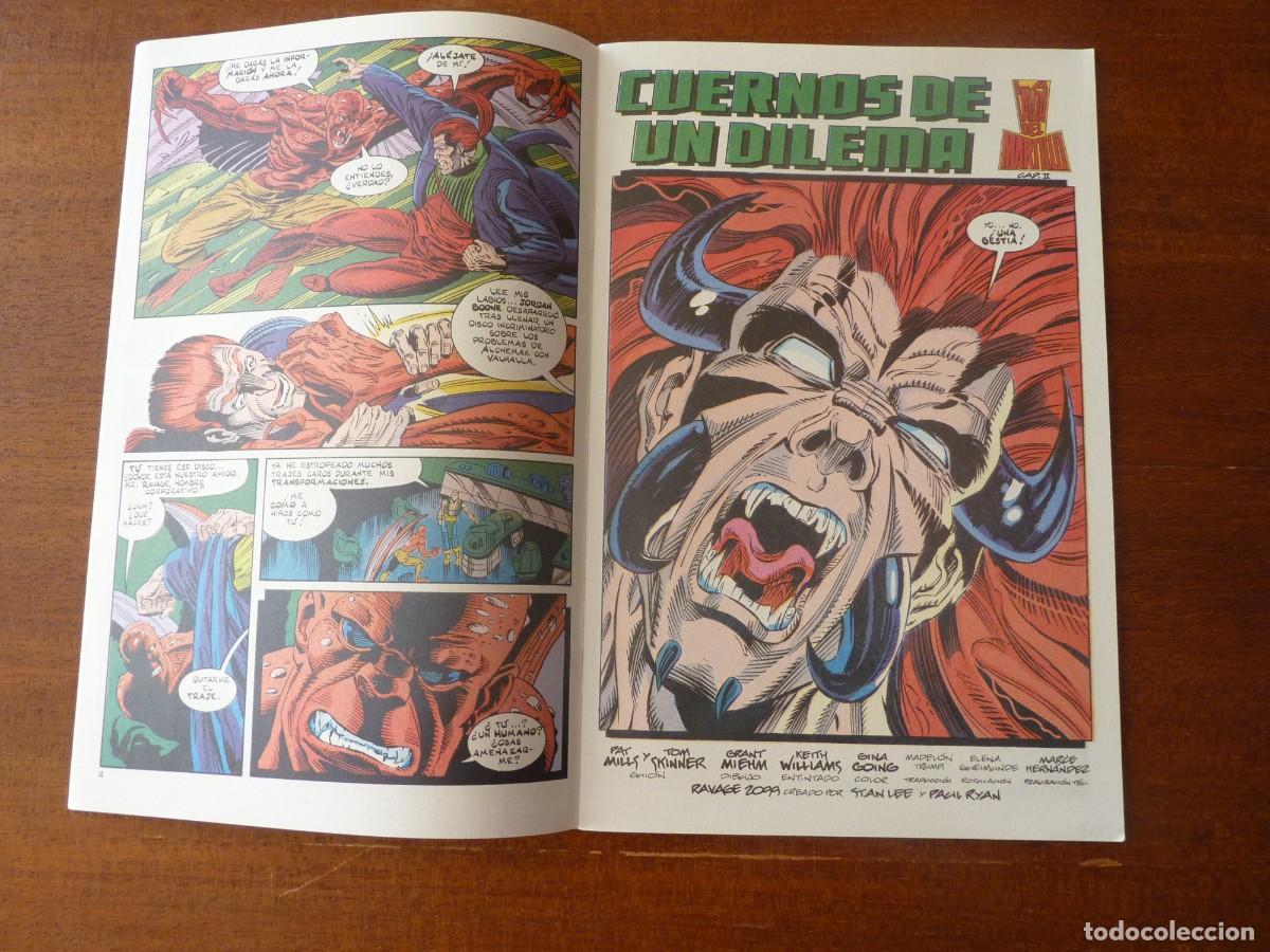 C&oacute;mics: SPIDERMAN 2099 LA CA&Iacute;DA DEL MARTILLO N&ordm; 1,2, Y 3 FORUM 1994 - Foto 10