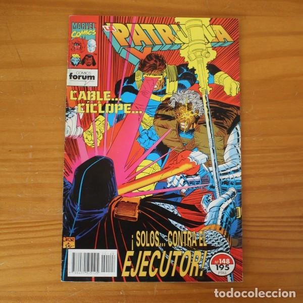 C&oacute;mics: LA PATRULLA X 148 CABLE CICLOPE SOLOS CONTRA EL EJECUTOR. MARVEL FORUM - Foto 1