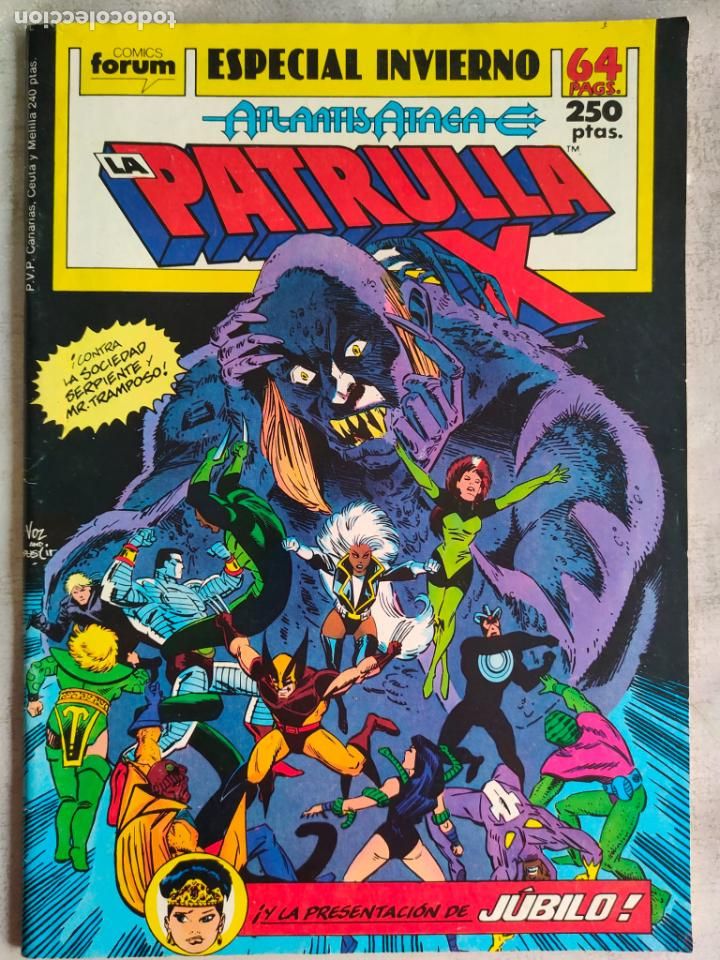 Cómics: PATRULLA X ESPECIAL INVIERNO ATLANTIS ATACA