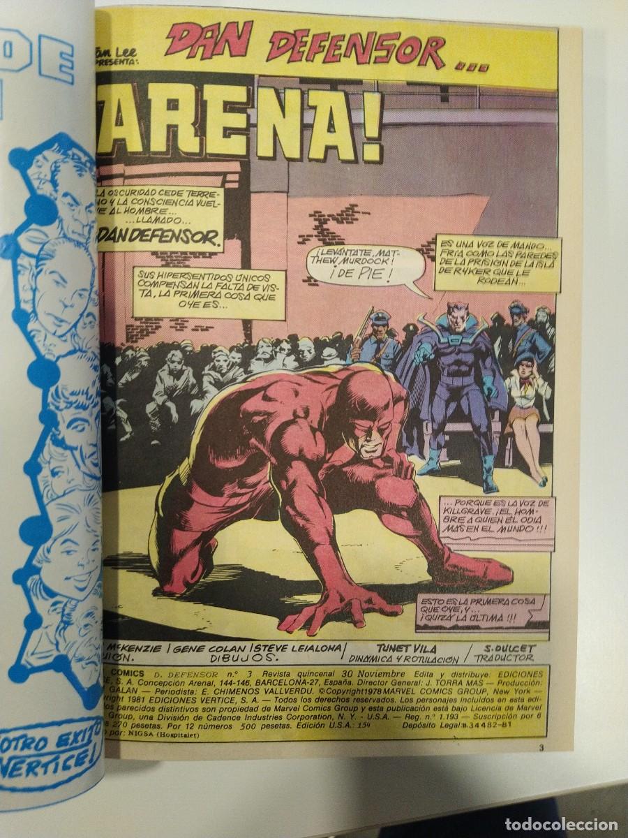 C&oacute;mics: TOMO DAREDEVIL. VERTICE/FORUM. (1978-1981) - Foto 6