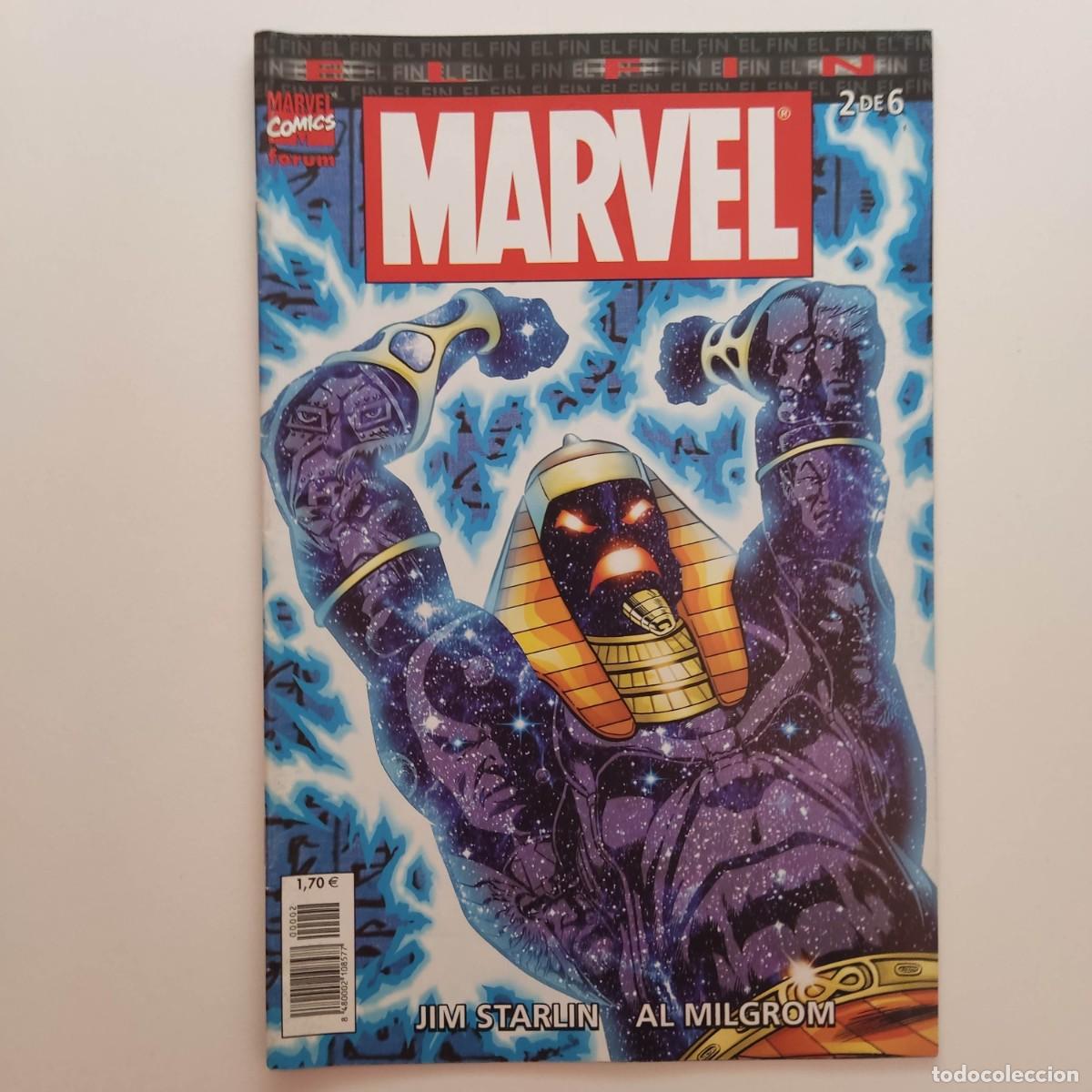 C&oacute;mics: LOTE UNIVERSO MARVEL: EL FIN - N&Uacute;MEROS 2 Y 3 (DE 6) - Foto 1