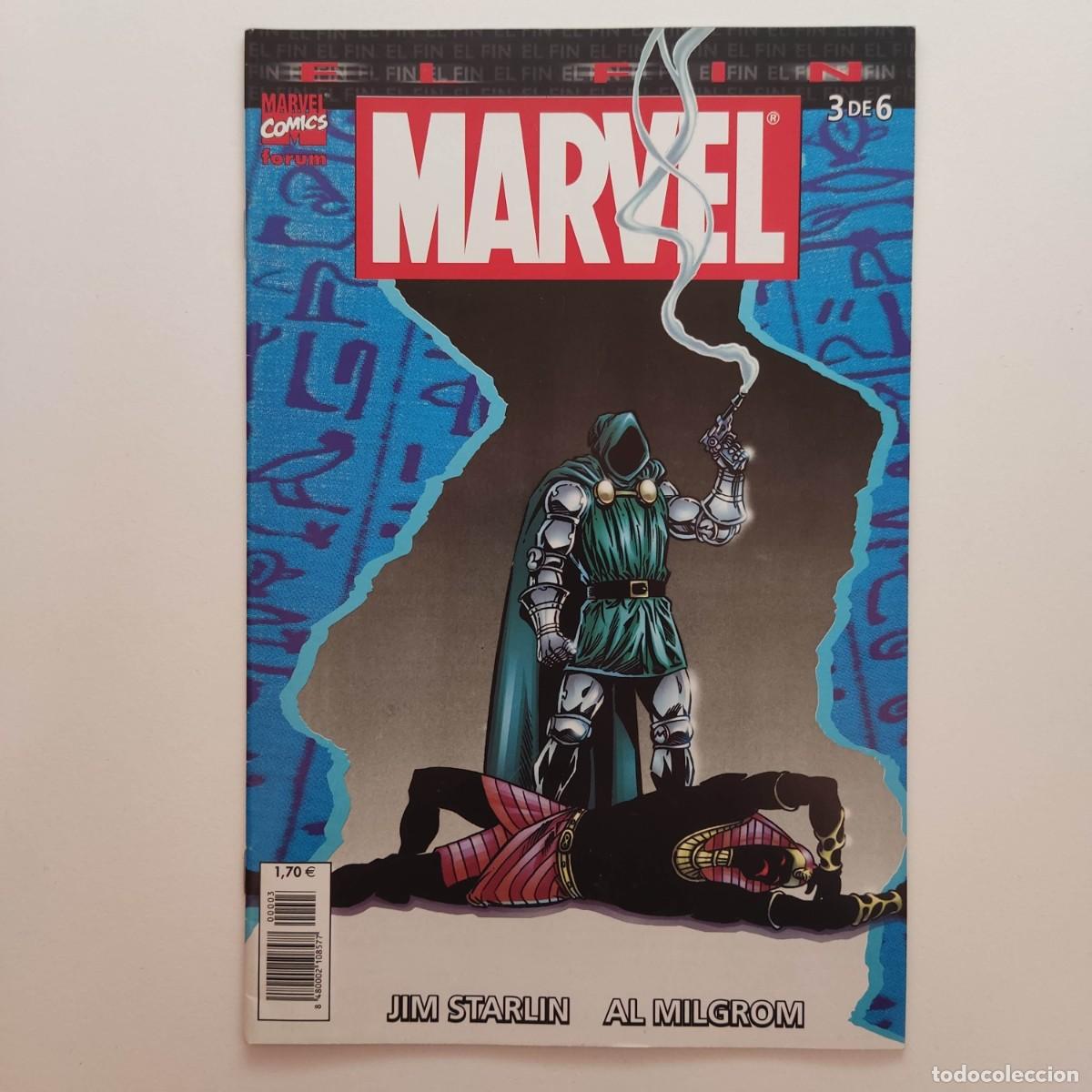C&oacute;mics: LOTE UNIVERSO MARVEL: EL FIN - N&Uacute;MEROS 2 Y 3 (DE 6) - Foto 2