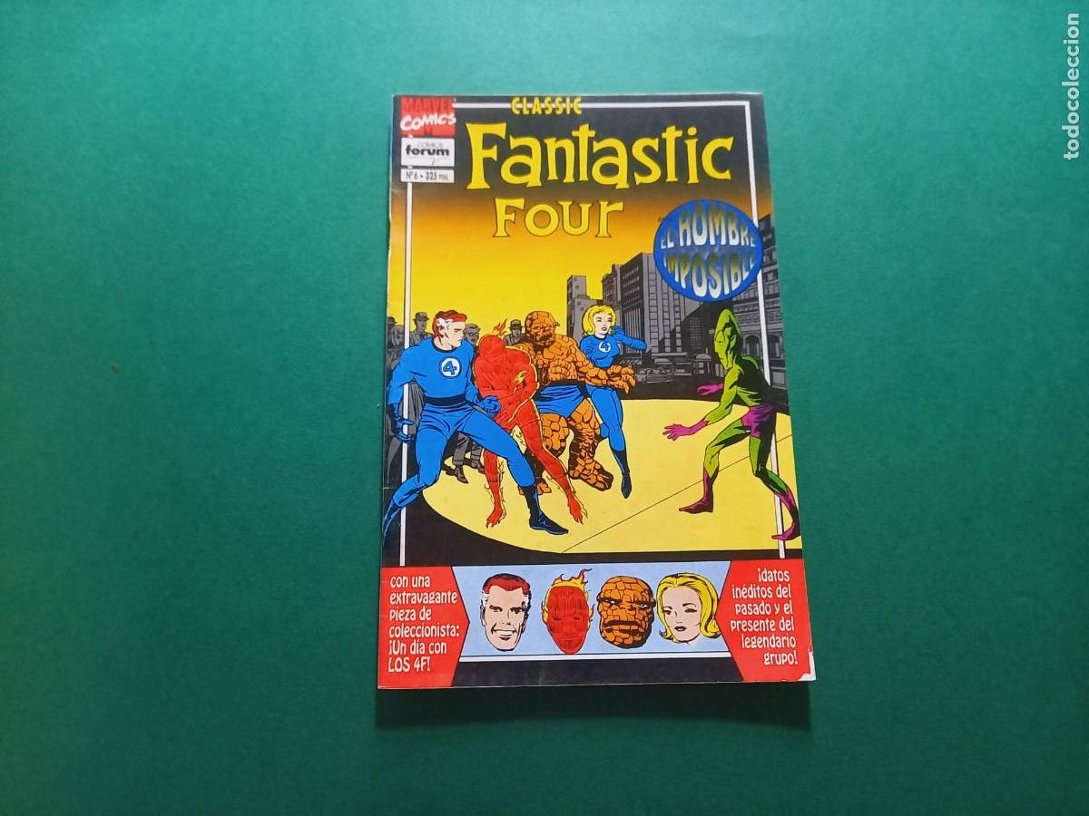 C&oacute;mics: Fantastic Four N&ordm; 6 Marvel Comics Ref C1 - Foto 1