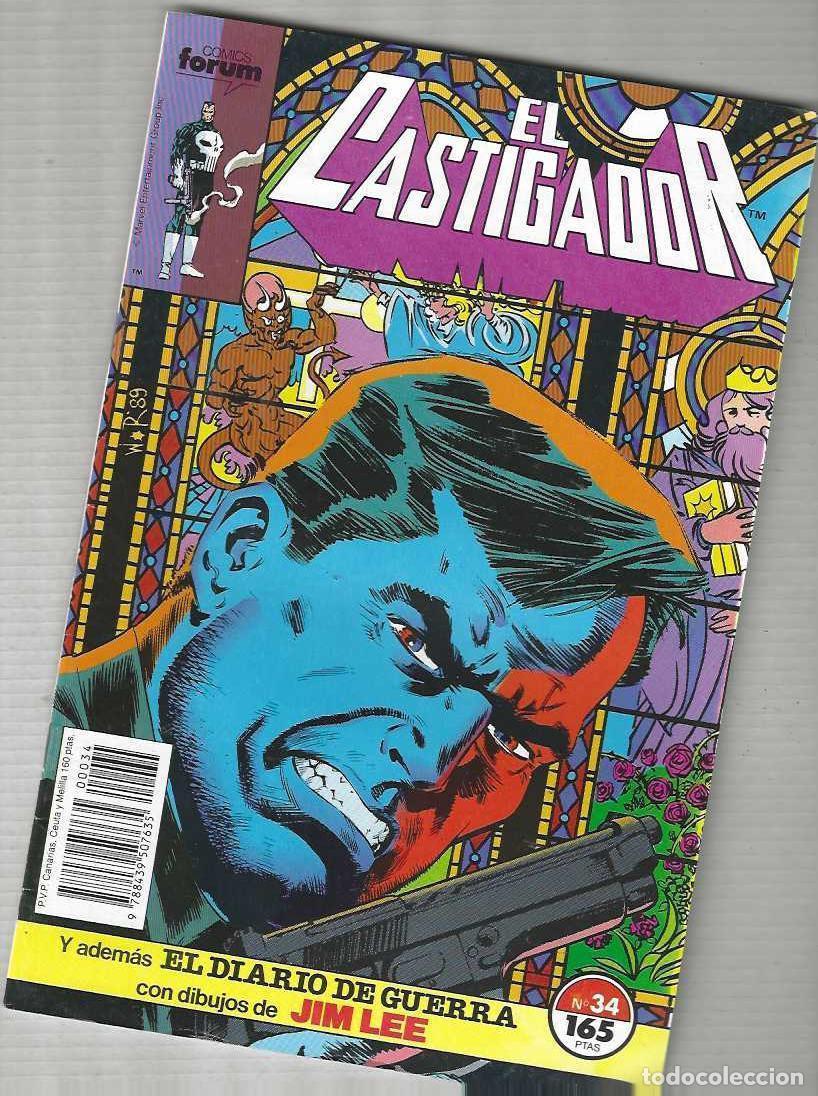 C&oacute;mics: EL CASTIGADOR N&ordm; 34 - FORUM - DE KIOSCO - Foto 1