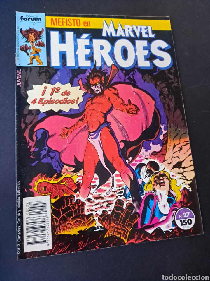 C&oacute;mics: BUEN ESTADO MARVEL HEROES 27 FORUM COMICS GRAPA
