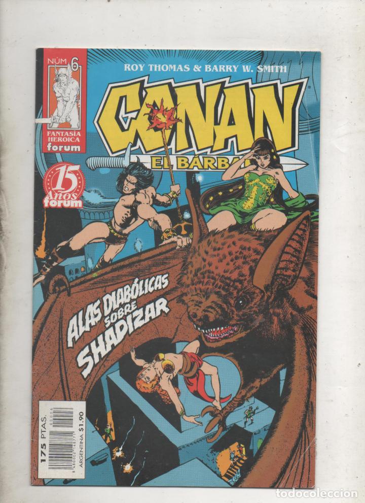 C&oacute;mics: CONAN EL BARBARO N&ordm;6 . 2&ordf;EDICION . FORUM -E2 - Foto 1