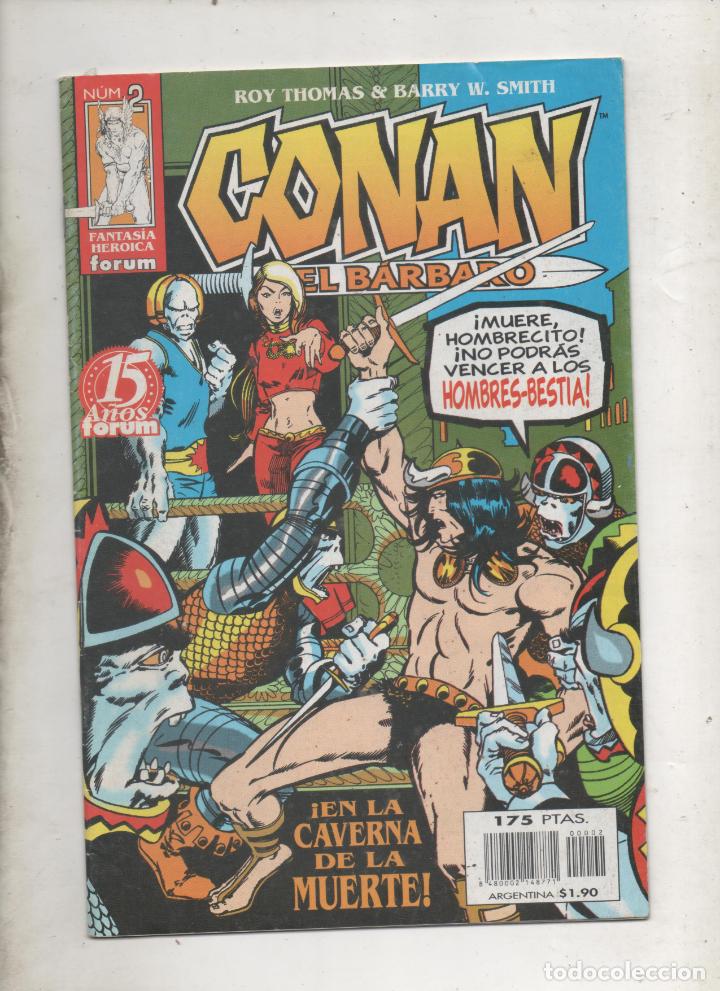 C&oacute;mics: CONAN EL BARBARO N&ordm;2. 2&ordf;EDICION . FORUM -E2 - Foto 1