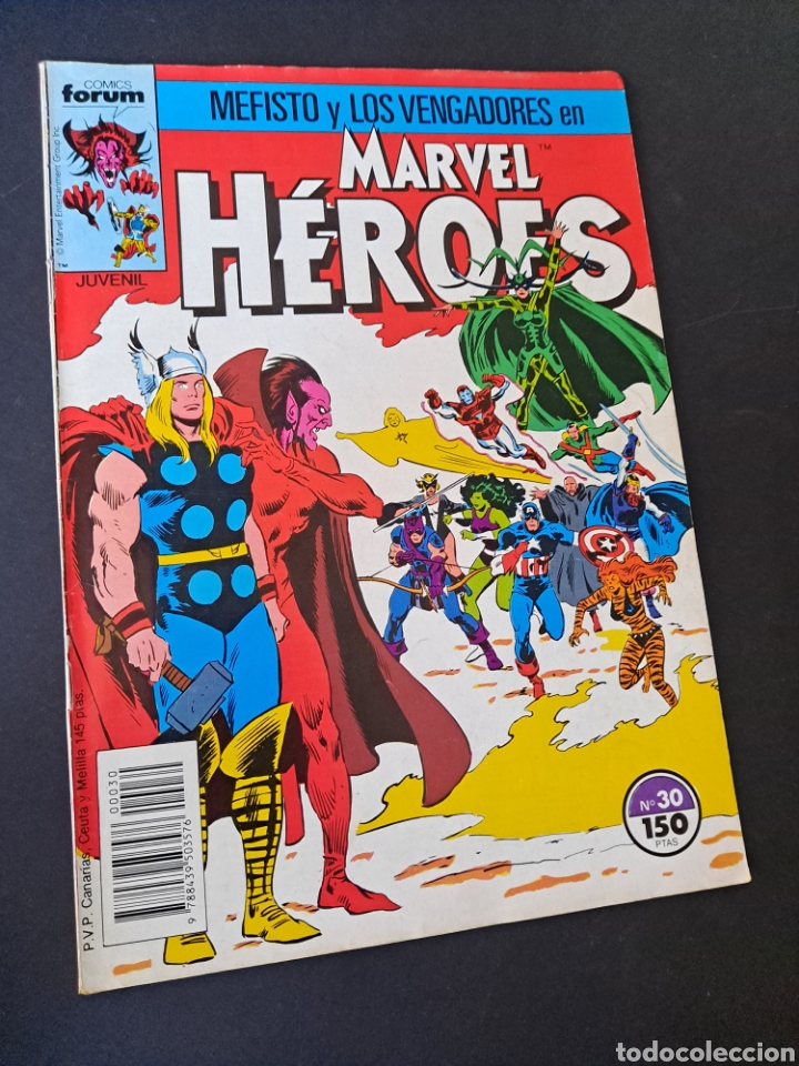 C&oacute;mics: MUY BUEN ESTADO MARVEL HEROES 30 FORUM COMICS GRAPA