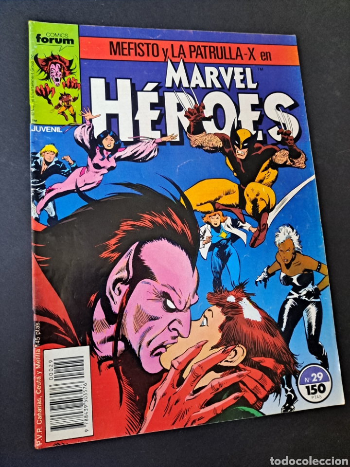 C&oacute;mics: MUY BUEN ESTADO MARVEL HEROES 29 FORUM COMICS GRAPA