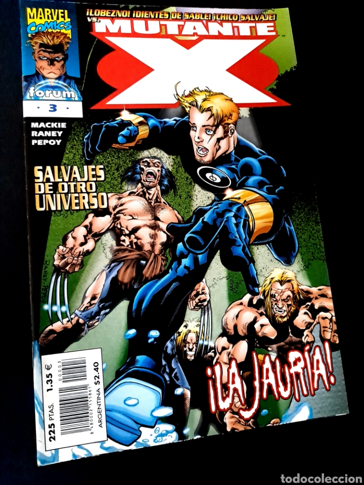 C&oacute;mics: EXCELENTE ESTADO MUTANTE X 3 FORUM COMICS GRAPA - Foto 1