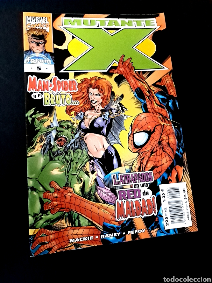 C&oacute;mics: EXCELENTE ESTADO MUTANTE X 5 FORUM COMICS GRAPA - Foto 1