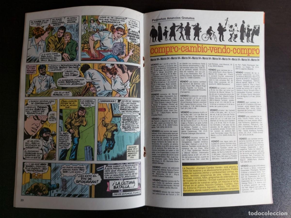 C&oacute;mics: Spiderman Vol. 1 n&ordm; 2 - Segunda Edici&oacute;n - C&oacute;mics Forum - 1994 - Foto 4