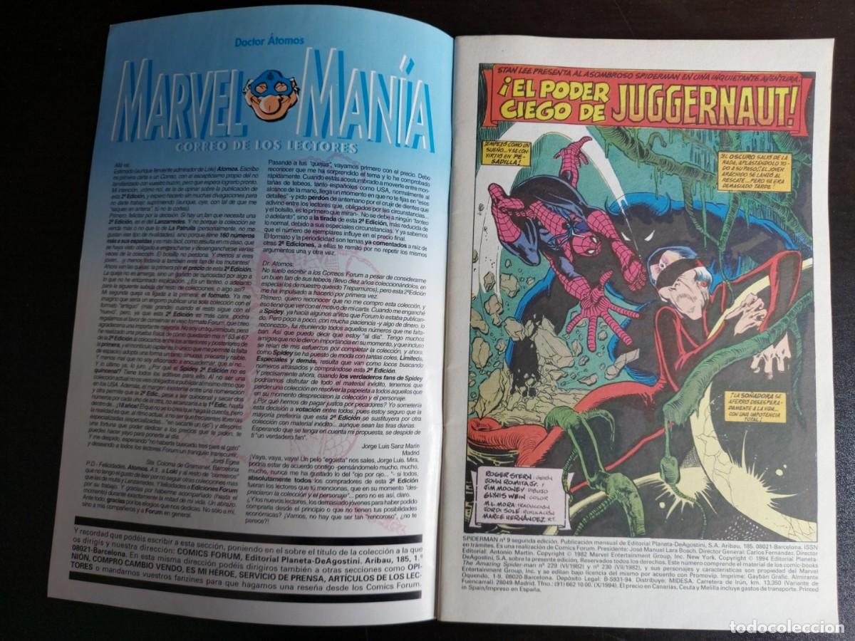 C&oacute;mics: Spiderman Vol. 1 n&ordm; 9 - Segunda Edici&oacute;n - C&oacute;mics Forum - 1994 - Foto 3