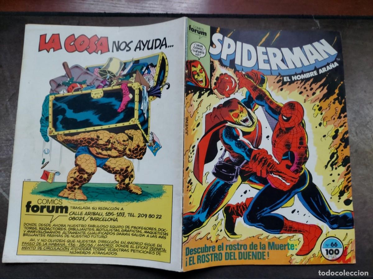 C&oacute;mics: Spiderman Vol. 1 n&ordm; 66 - C&oacute;mics Forum - 1985 - Foto 3