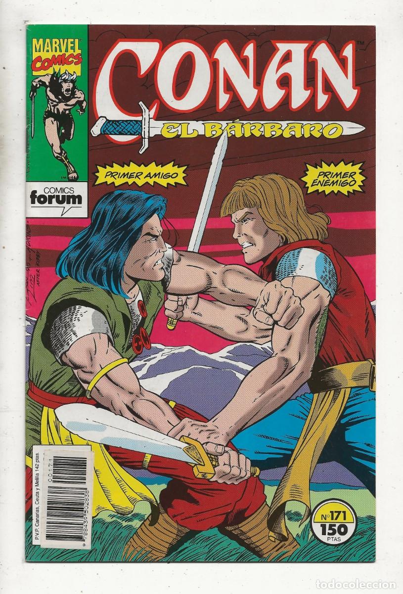 C&oacute;mics: CONAN EL BARBARO VOL. 1 N&ordm; 171 - MARVEL - FORUM 1991 - Foto 1