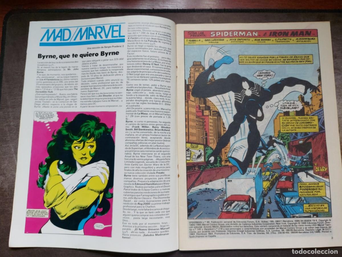 C&oacute;mics: Spiderman Vol. 1 n&ordm; 97 - Con N&oacute;mada - Comics Forum - 1986 - Foto 5