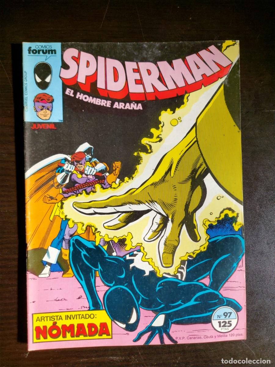 C&oacute;mics: Spiderman Vol. 1 n&ordm; 97 - Con N&oacute;mada - Comics Forum - 1986 - Foto 1