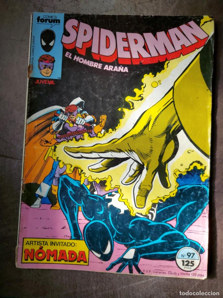 C&oacute;mics: Spiderman Vol. 1 n&ordm; 97 - Con N&oacute;mada - Comics Forum - 1986 - Foto 1