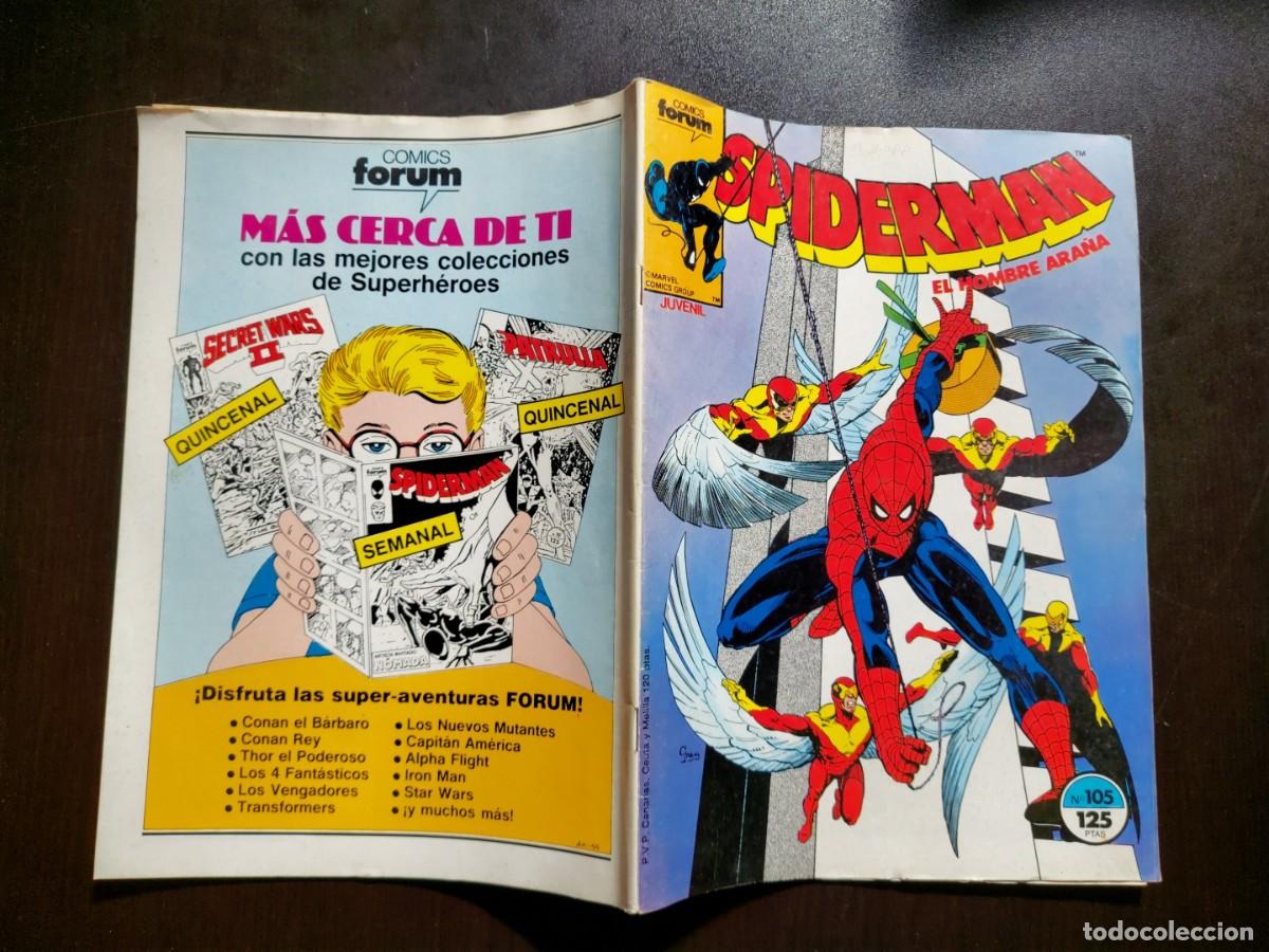 C&oacute;mics: Spiderman Vol. 1 n&ordm; 105 - Comics Forum - 1986 - Foto 3