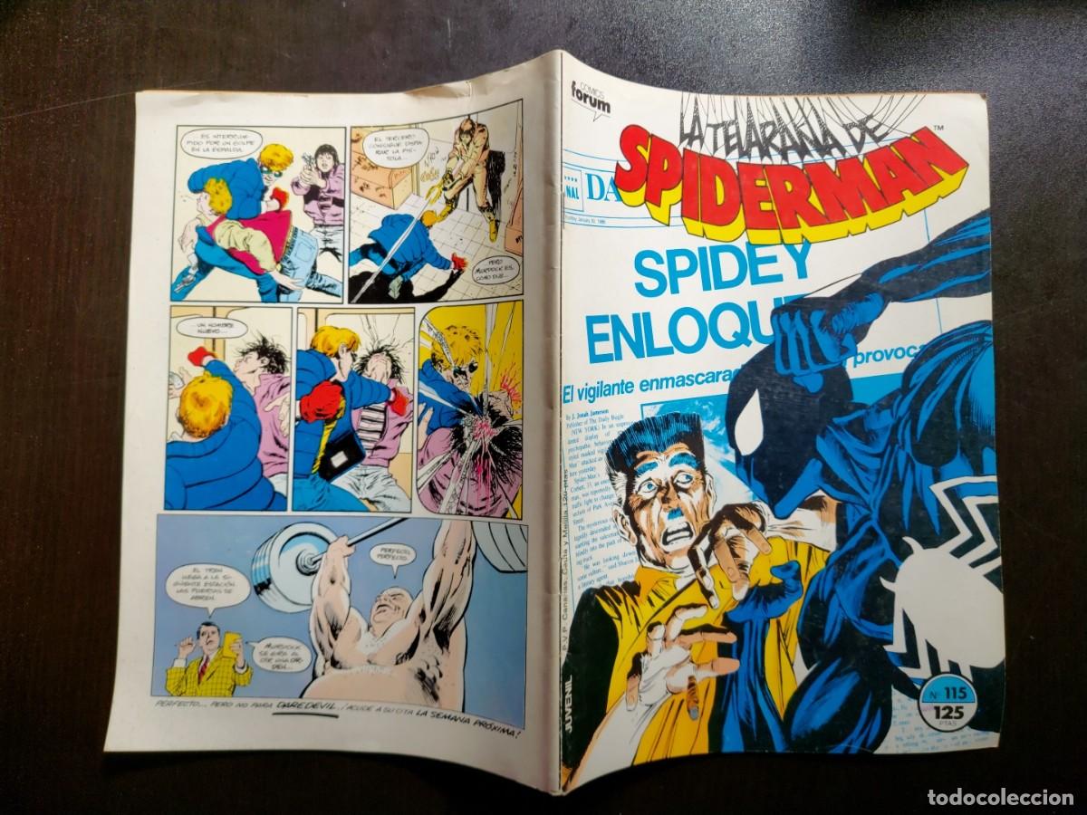 C&oacute;mics: Spiderman Vol. 1 n&ordm; 115 - Comics Forum - 1986 - Foto 3