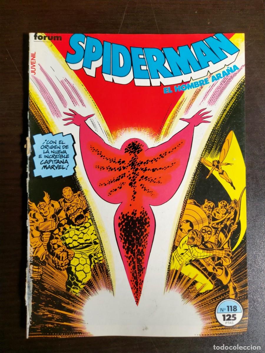 C&oacute;mics: Spiderman Vol. 1 n&ordm; 118 - Comics Forum - 1986 - Foto 1