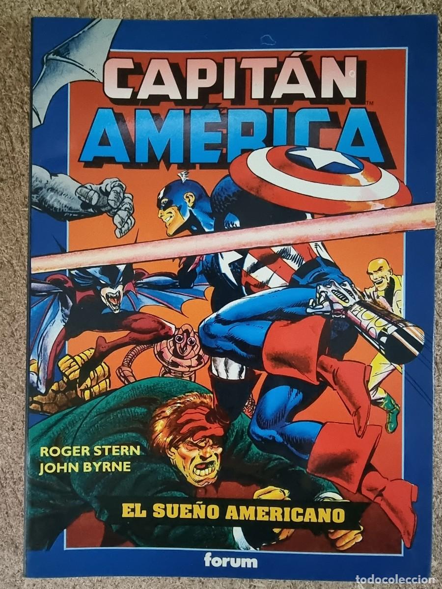 C&oacute;mics: Capitan America.El Sue&ntilde;o Americano.Marvel.Forum - Foto 1
