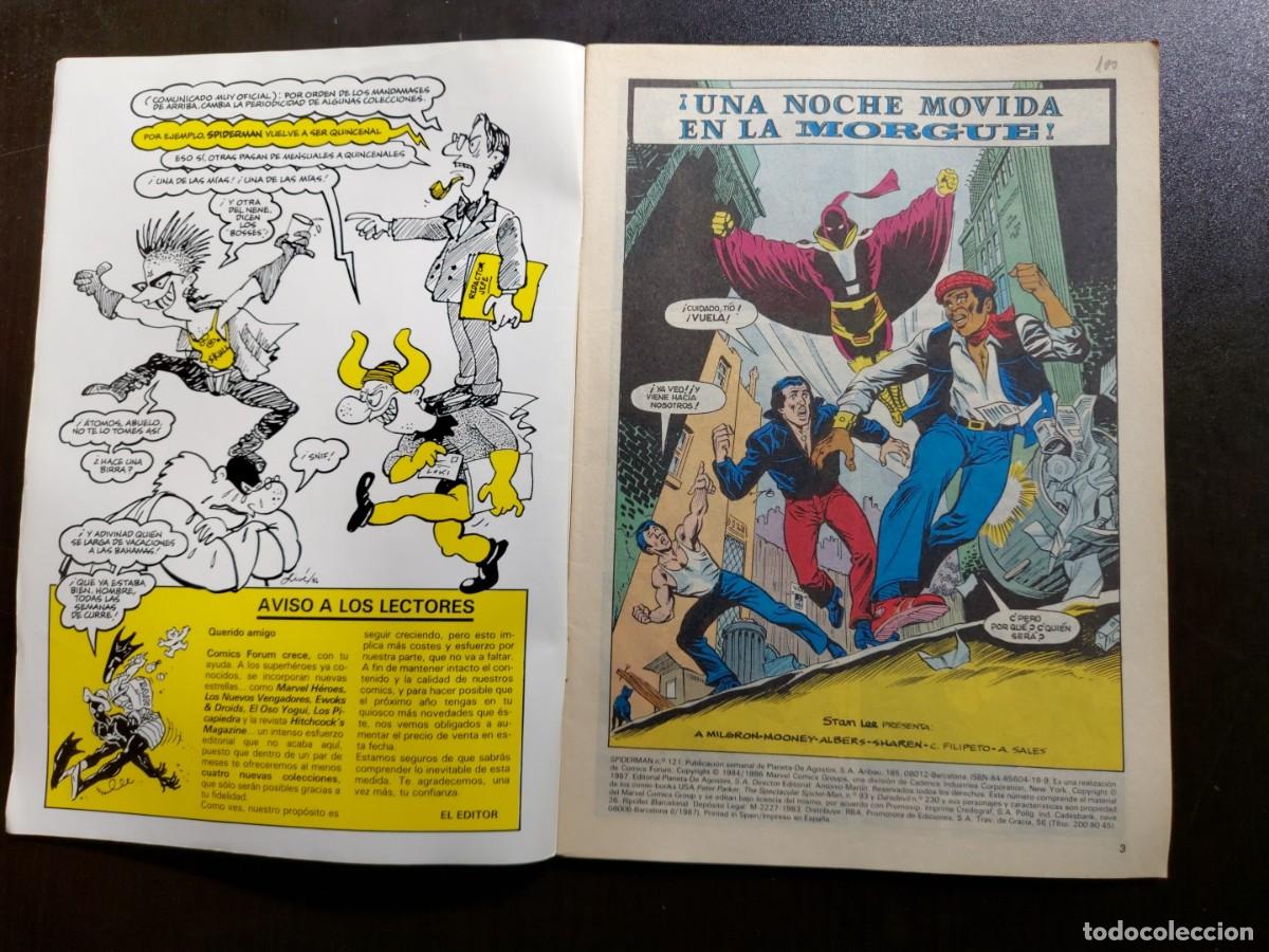 C&oacute;mics: Spiderman Vol. 1 n&ordm; 121 - Comics Forum - 1986 - Foto 5