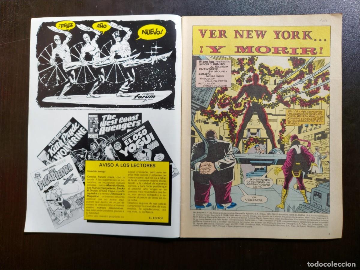 C&oacute;mics: Spiderman Vol. 1 n&ordm; 122 - Comics Forum - 1987 - Foto 4