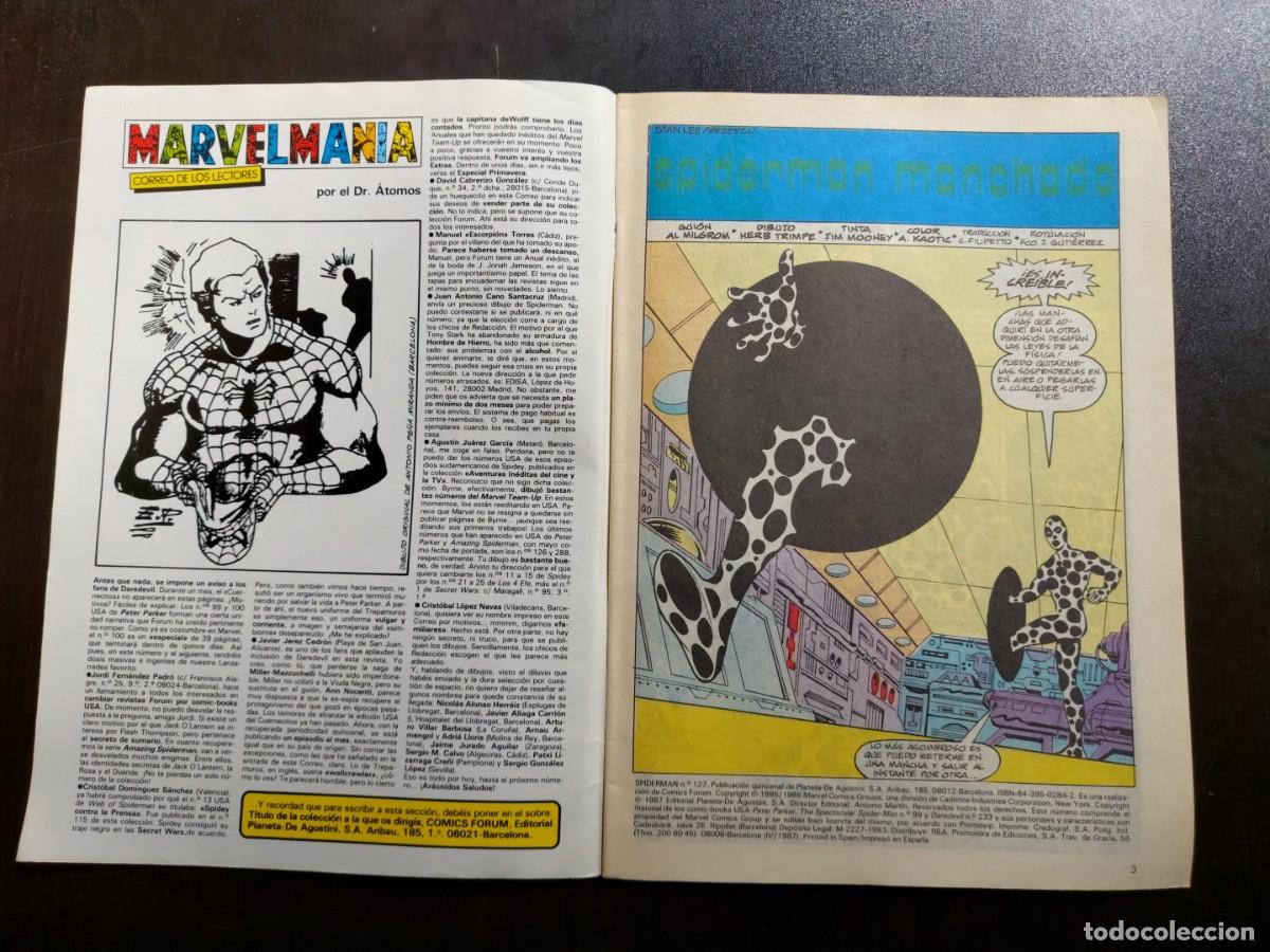 C&oacute;mics: Spiderman Vol. 1 n&ordm; 127 - Comics Forum - 1987 - Foto 5