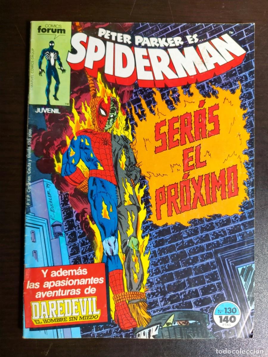 C&oacute;mics: Spiderman Vol. 1 n&ordm; 130 - Ser&aacute;s El Pr&oacute;ximo - Comics Forum - 1987 - Foto 1