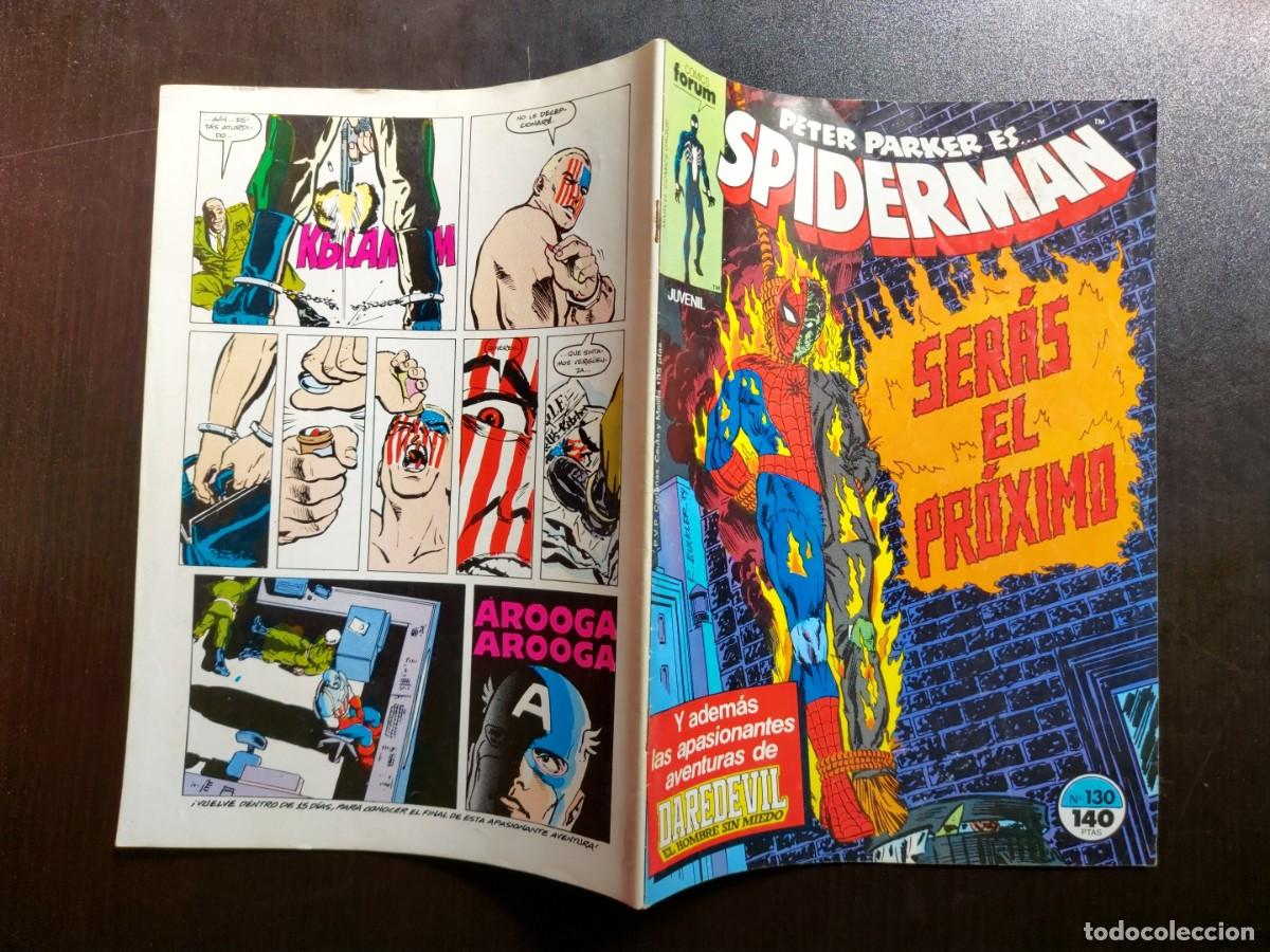 C&oacute;mics: Spiderman Vol. 1 n&ordm; 130 - Ser&aacute;s El Pr&oacute;ximo - Comics Forum - 1987 - Foto 3