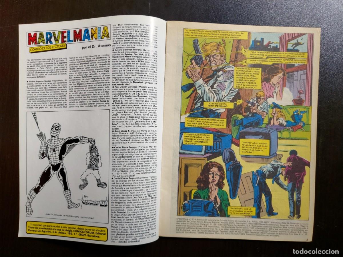C&oacute;mics: Spiderman Vol. 1 n&ordm; 134 - Comics Forum - 1987 - Foto 11