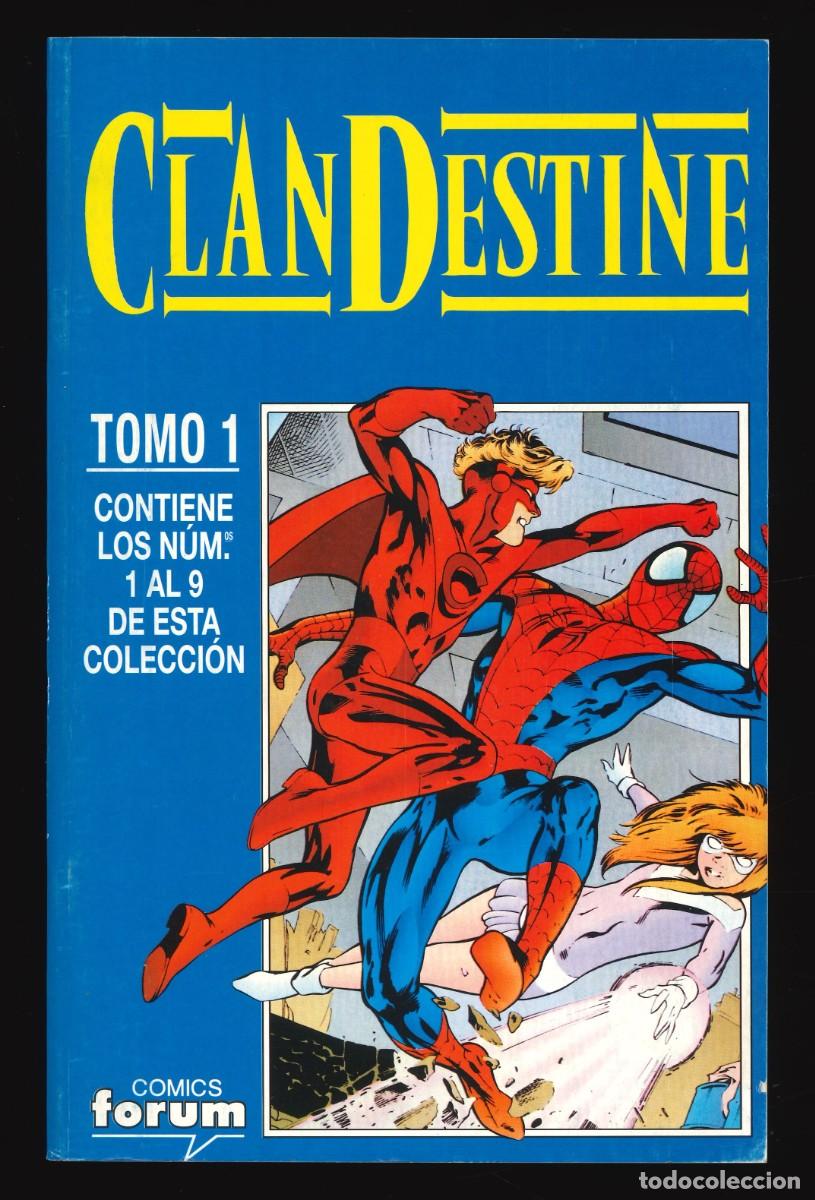 C&oacute;mics: CLANDESTINE - FORUM / COLECCI&Oacute;N COMPLETA EN UN TOMO RETAPADO - Foto 1