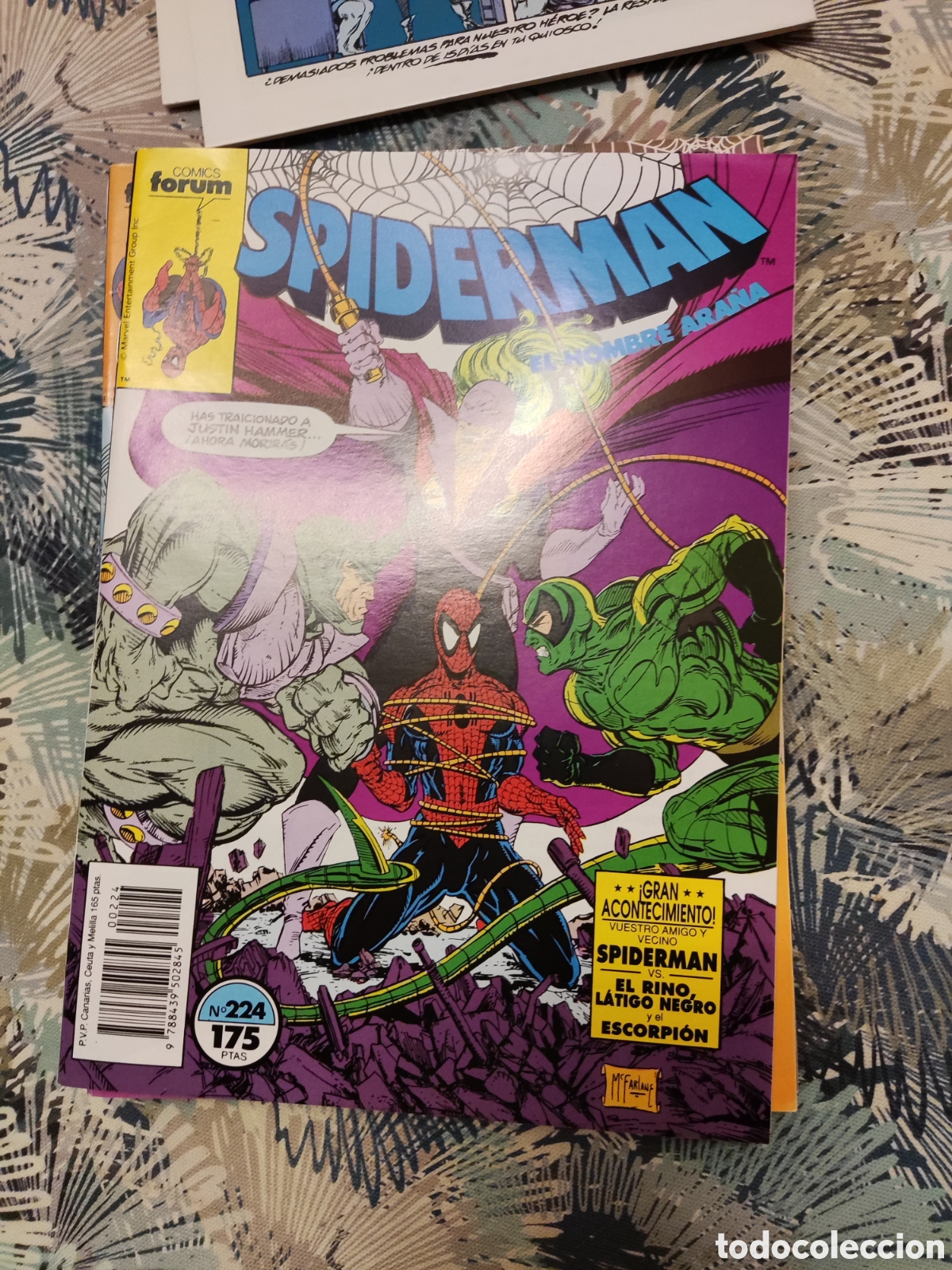 C&oacute;mics: Spiderman 224 f&oacute;rum volumen 1 - Foto 1
